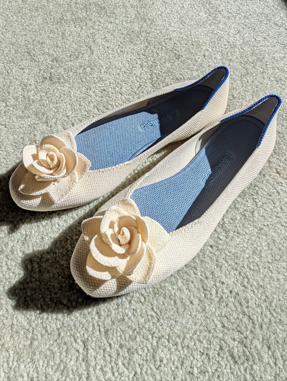 Rothy's The Petal Square ballet flats - Picture 3 of 5